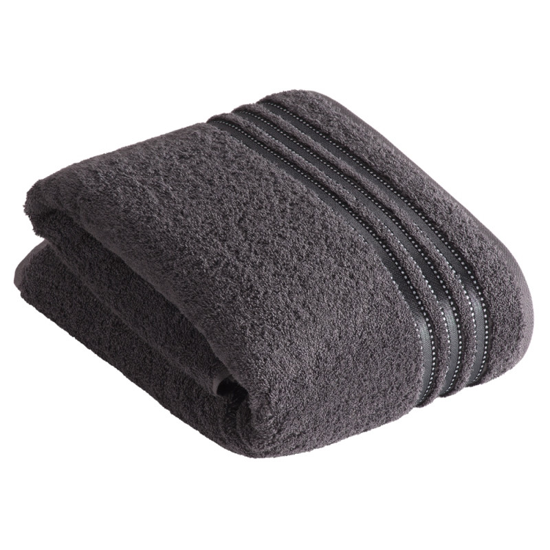 Vossen Badetuch Cult de Luxe 100x150 cm Graphit 766