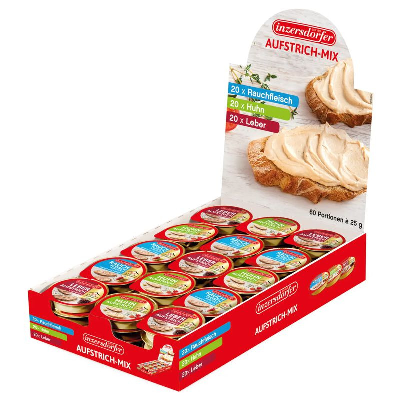 Inzersdorfer Aufstrichmix Klassiker 60 x 25 g