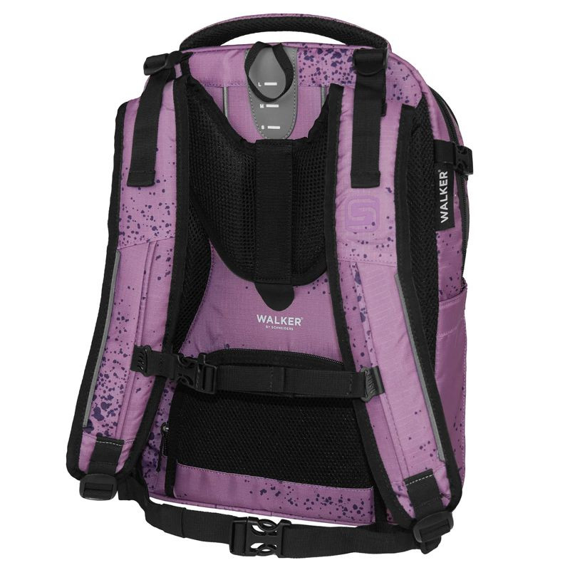 Walker Teenager Schulrucksack Campus Evo 2.0 Purple Splash