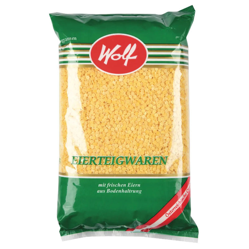 Wolf 2 Ei Sternchen 1 kg – Perfekte Nudeln für Suppen, Eintöpfe und Kindergerichte