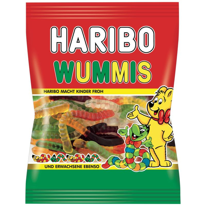 Haribo Wummis 100 g Weiche Fruchtgummis mit fruchtigem Geschmack