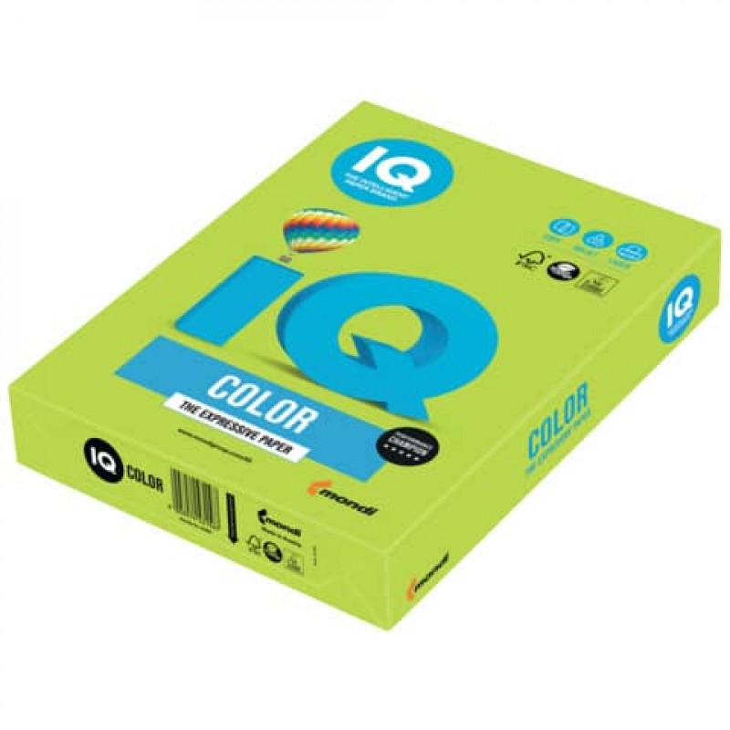 MONDI IQ Kopierpapier A4 80g intensiv lindengrün 500 Blatt