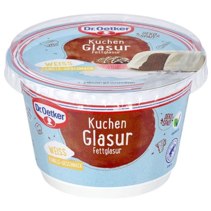 Dr. Oetker Tortenglasur weiße Schokolade 200 g