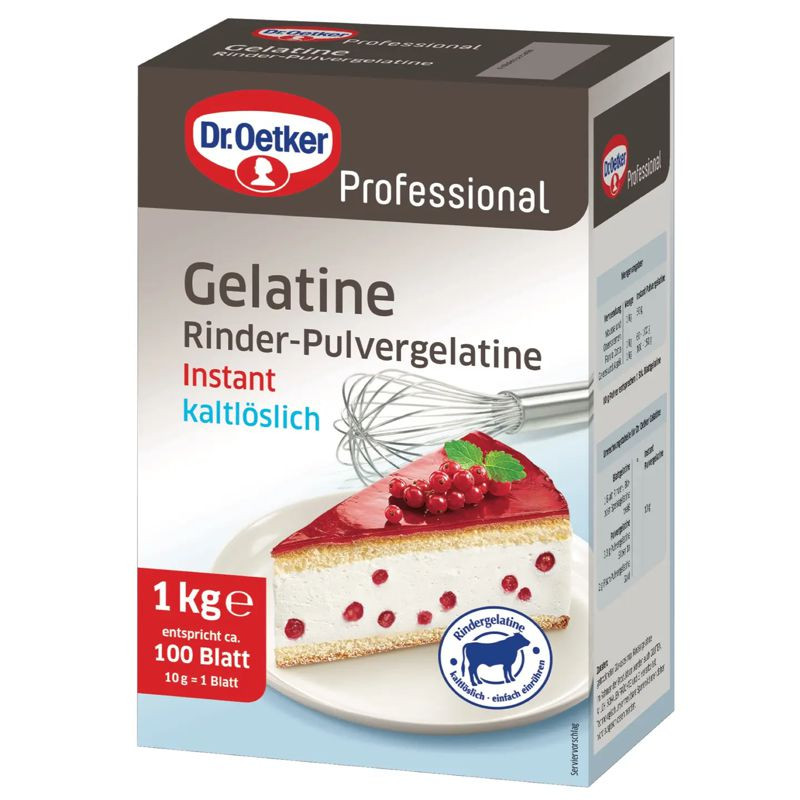 Dr. Oetker Rinder Pulvergelatine Instant 1 kg