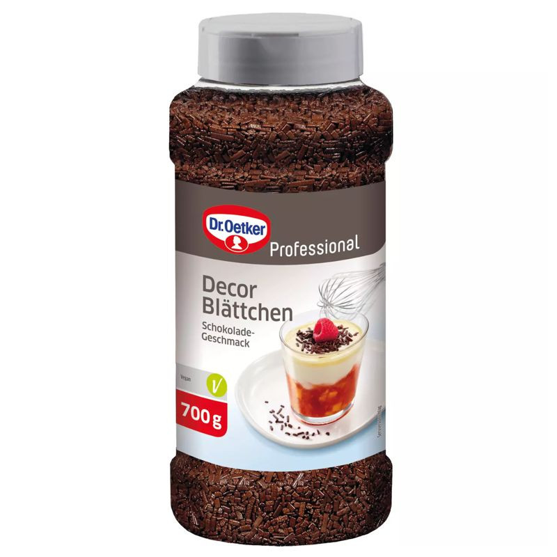Dr. Oetker Decor Blättchen Schokolade 700 g