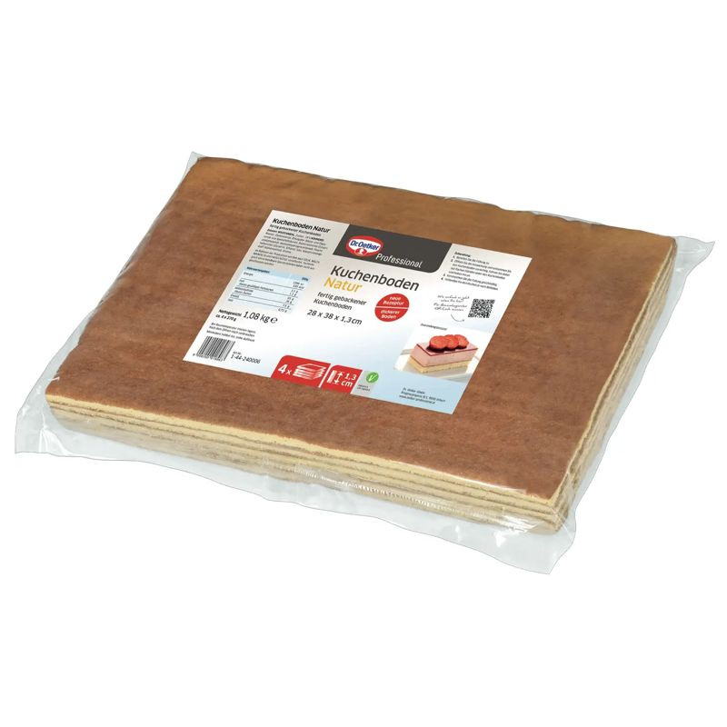 Dr. Oetker Kuchenboden natur 4 x 270 g