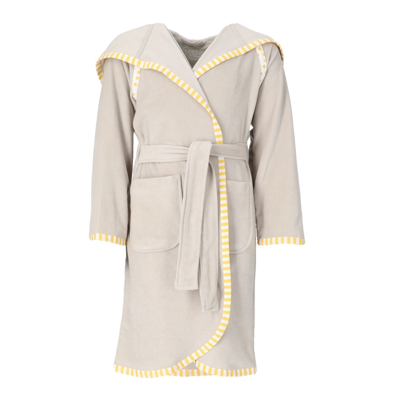 Vossen Bademantel Mimmi Kinder 110/116 Stone 716