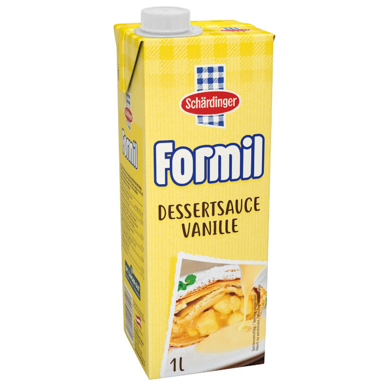 Formil Dessertsauce Vanille 1 l – Cremige Vanillesauce für Desserts