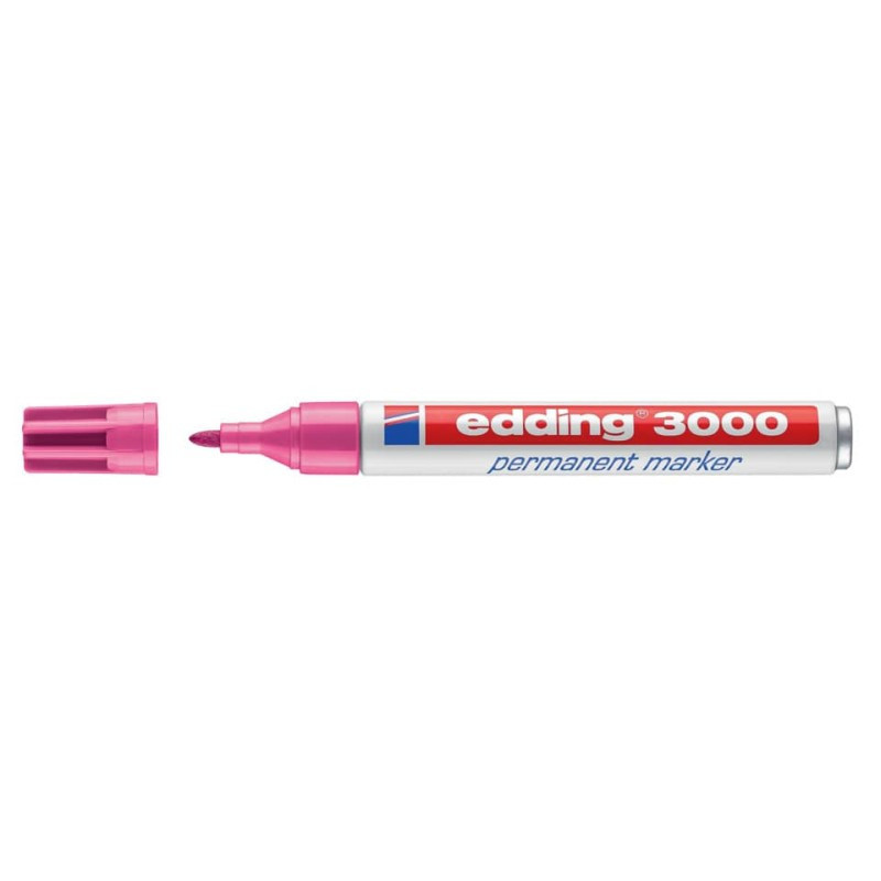 Edding 3000 Permanentmarker 1,5-3mm rosa Rundspitze