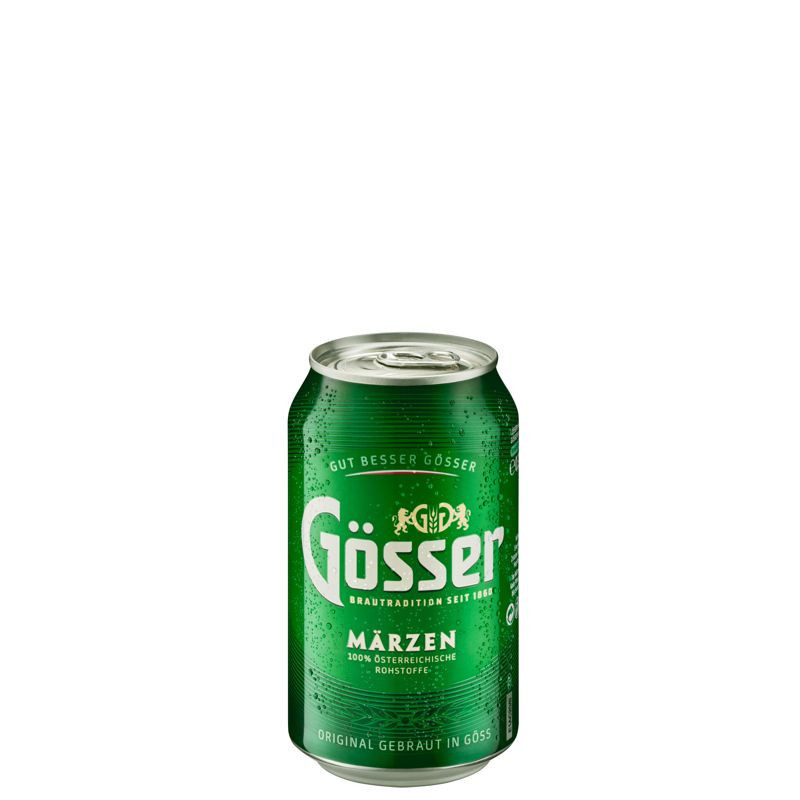 Gösser Märzen 0,33 l Dose Einwegpfand