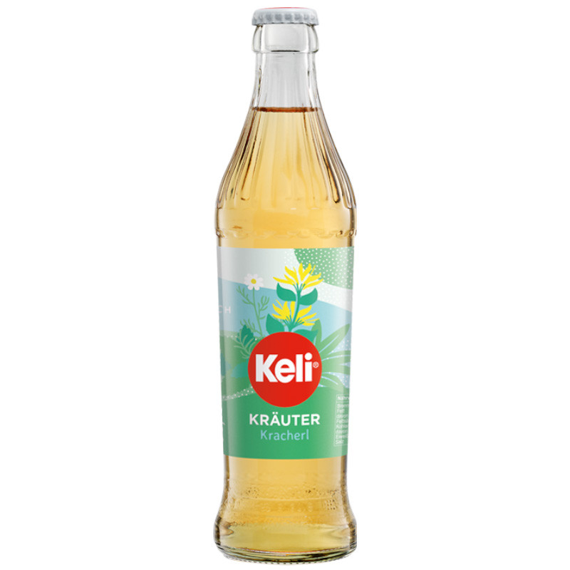 KELI Kräuter Kracherl 330 ml Glasflasche Mehrweg