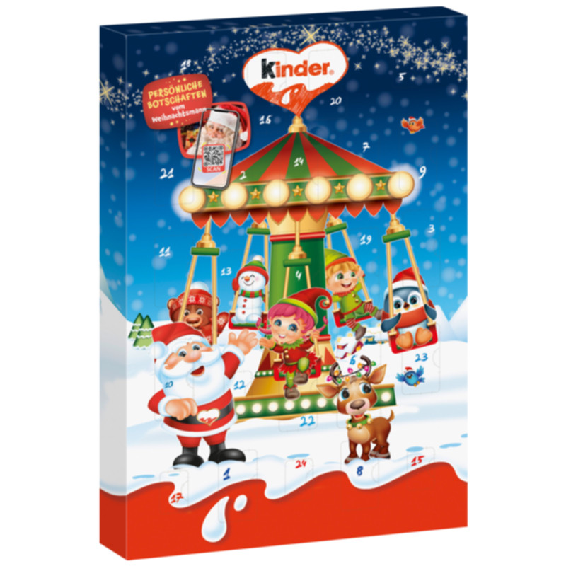 Kinder Mini Mix Adventkalender 151g