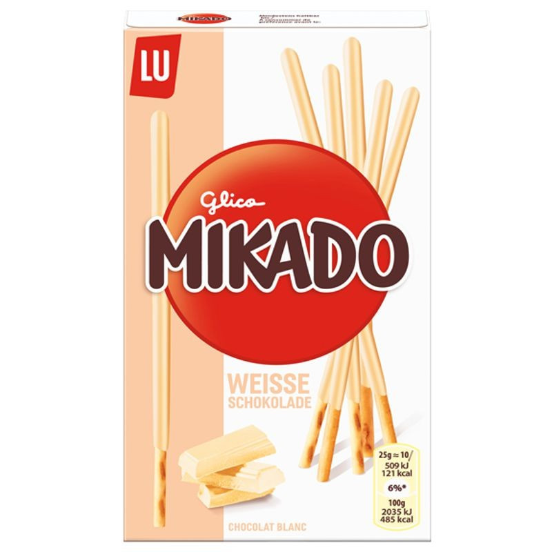 Mikado Weisse Schokolade 75g