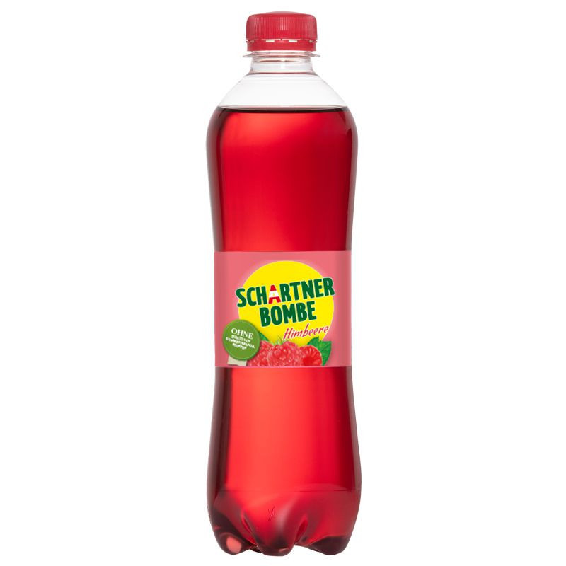 Schartner Bombe Himbeer 0,5 L Einwegpfand