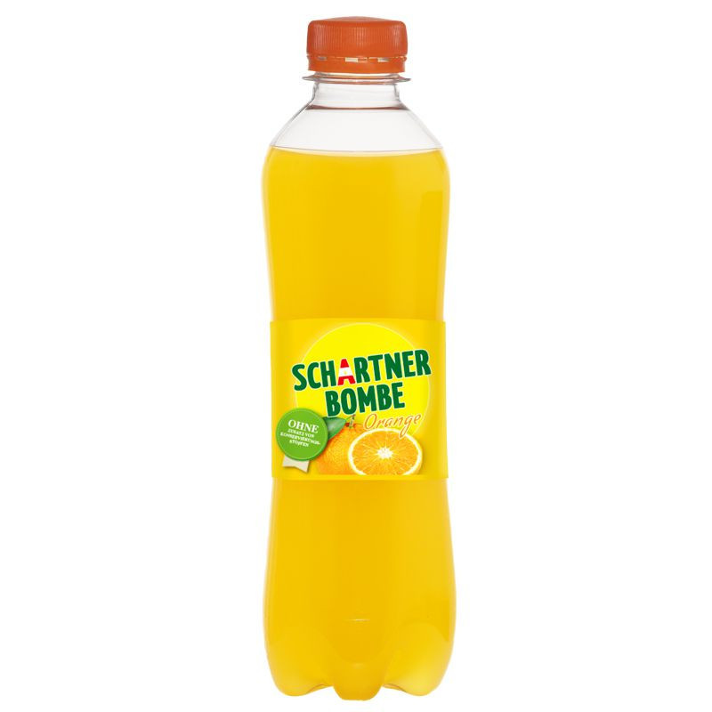 Schartner Bombe Orange 0,5 l Einwegpfand