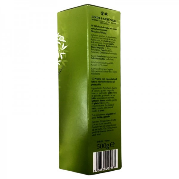 Lindt Lindor Kugeln Pistazie 500g
