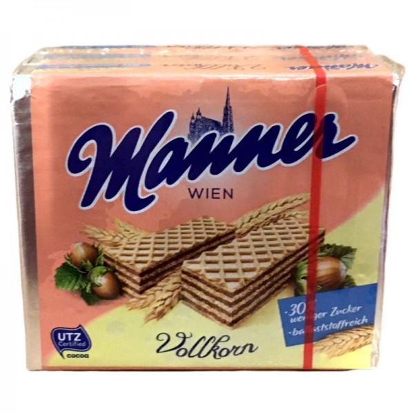 Manner Neapolitaner Vollkorn 3x75g