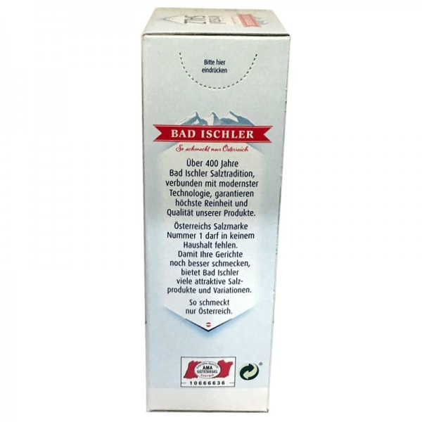 Bad Ischler Kristallsalz unjodiert 500g