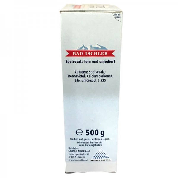 Bad Ischler Kristallsalz unjodiert 500g