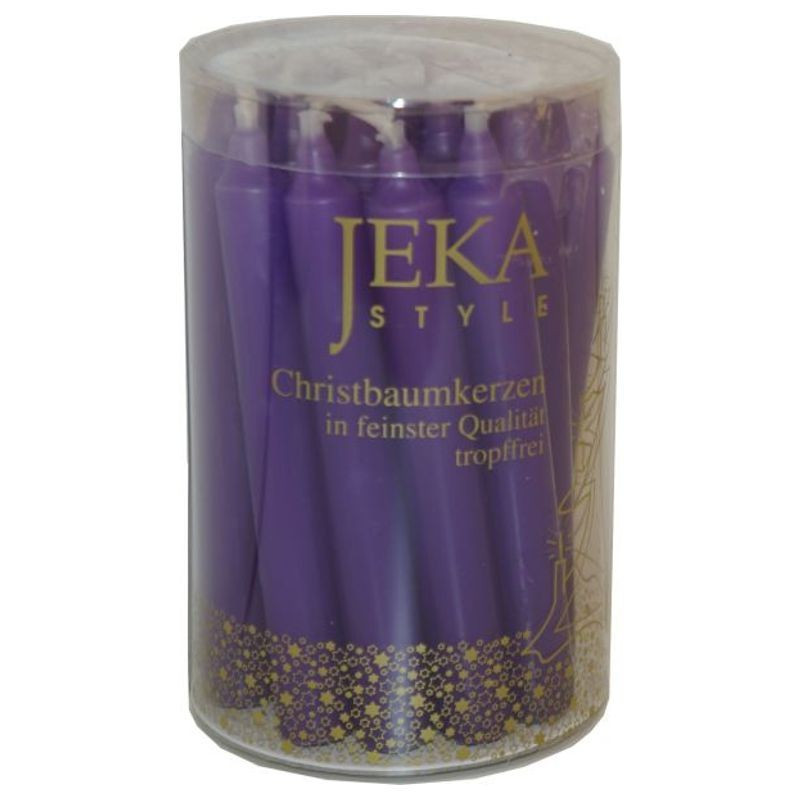 Jeka Baumkerzen violett 20er