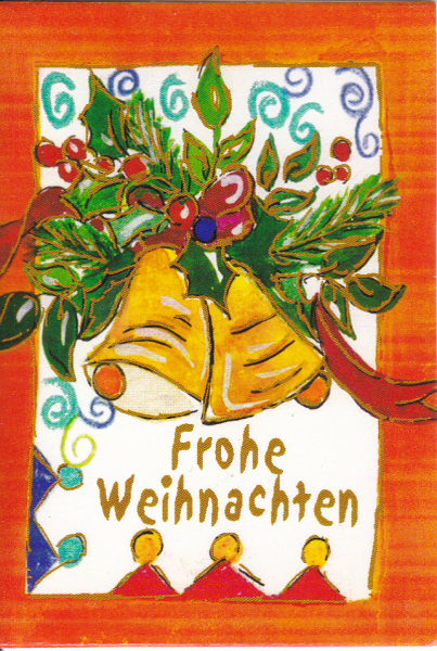 Geschenkanhänger Klappkarte 7,5x5,5 - 1 Stück