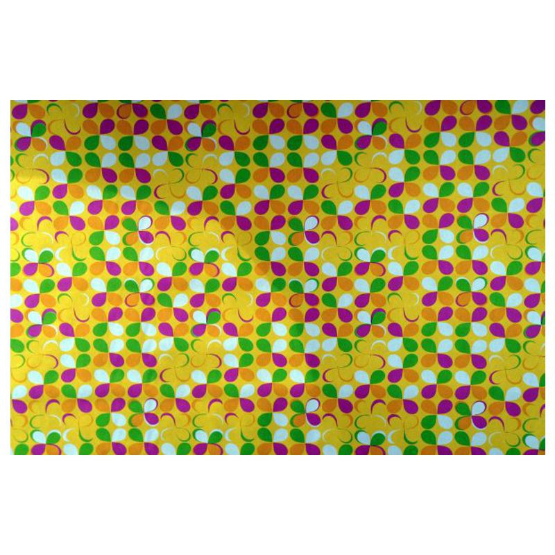 Geschenkspapier Muster färbig 2m x 70 cm