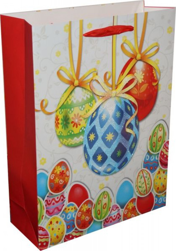 Oster-Geschenktasche Eier 31x42x12 cm
