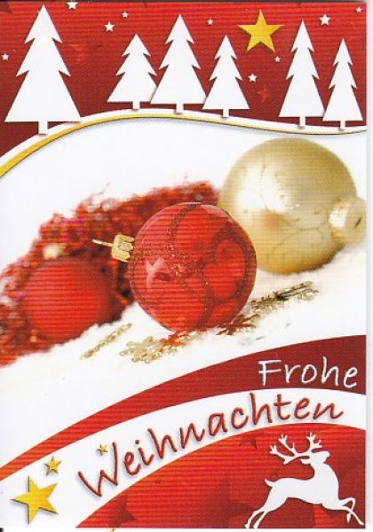 Geschenkanhänger Klappkarte 7,5x5,5 - 1 Stück