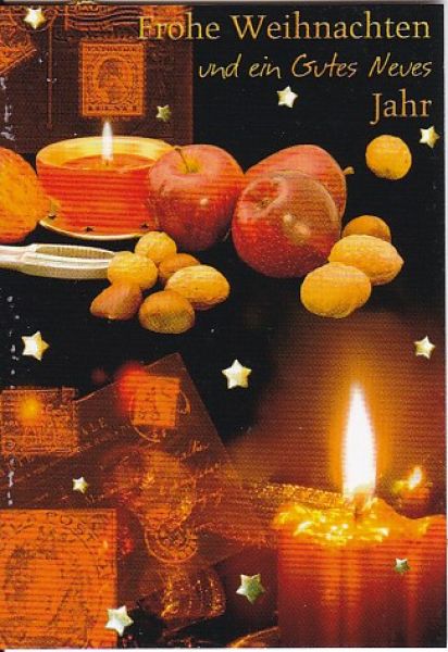 Geschenkanhänger Klappkarte 7,5x5,5 - 1 Stück