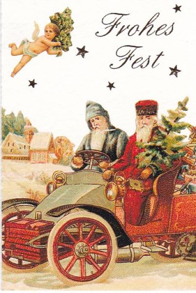 Geschenkanhänger Klappkarte 7,5x5,5 - 1 Stück