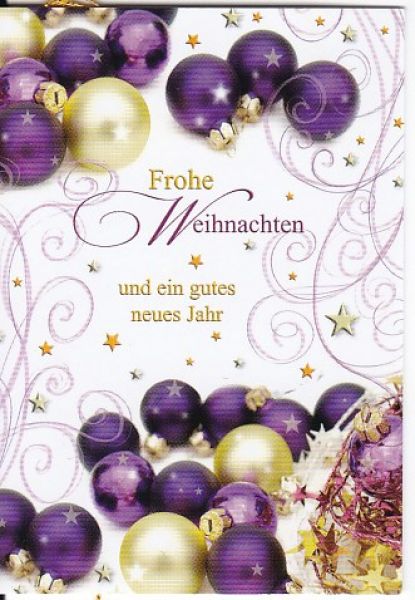 Geschenkanhänger Klappkarte 7,5x5,5 - 1 Stück