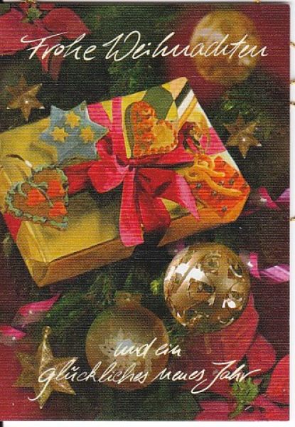 Geschenkanhänger Klappkarte 7,5x5,5 - 1 Stück